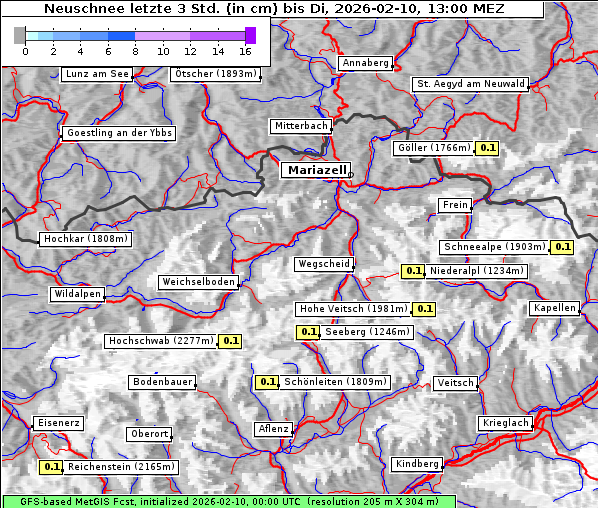 Neuschnee, 10. 2. 2026