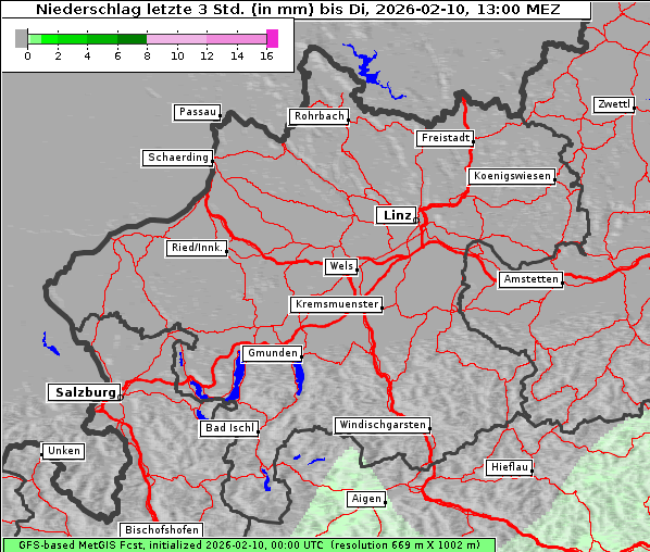 Niederschlag, 10. 2. 2026