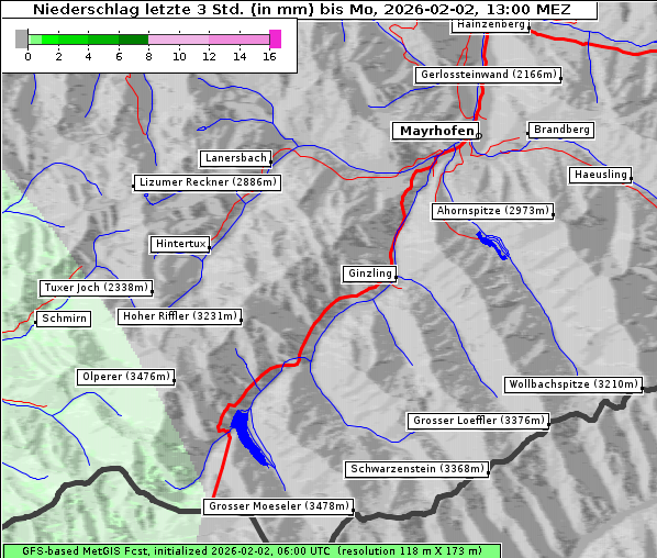 Niederschlag, 2. 2. 2026