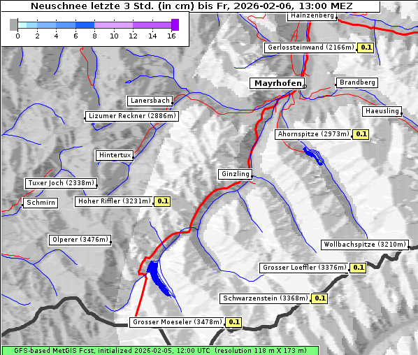 Neuschnee, 6. 2. 2026
