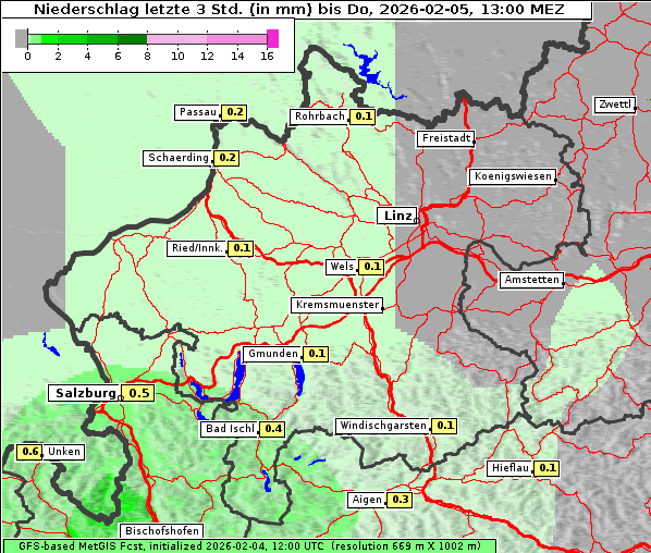 Niederschlag, 5. 2. 2026