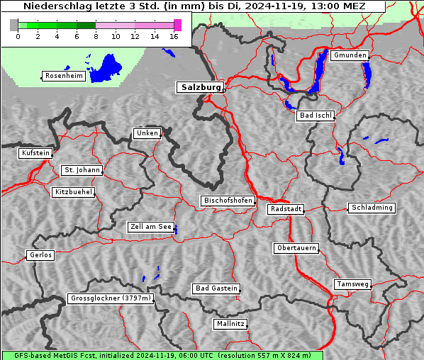 Niederschlag, 19. 11. 2024