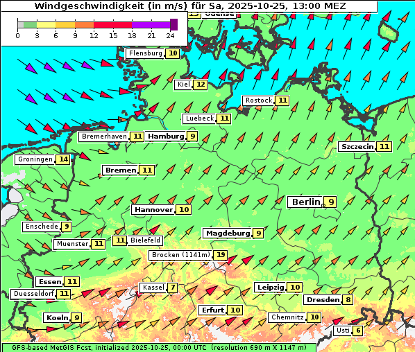 Wind, 25. 10. 2025
