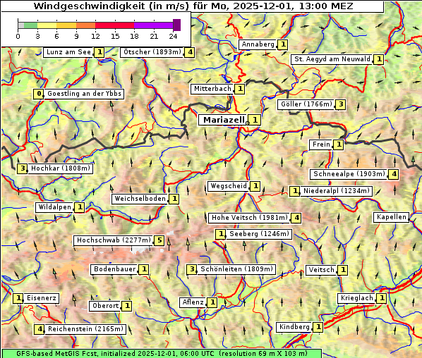 Wind, 1. 12. 2025
