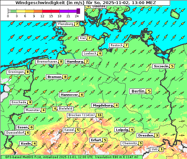 Wind, 2. 11. 2025