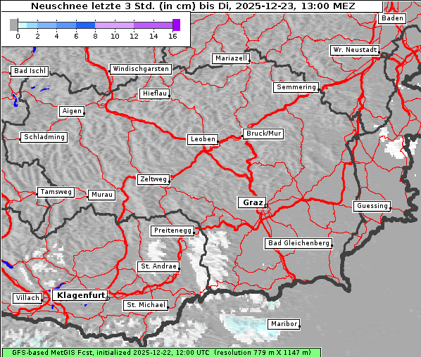 Neuschnee, 23. 12. 2025