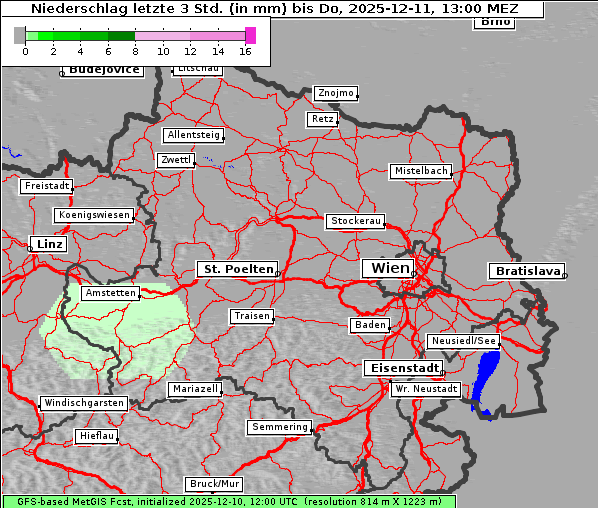 Niederschlag, 11. 12. 2025