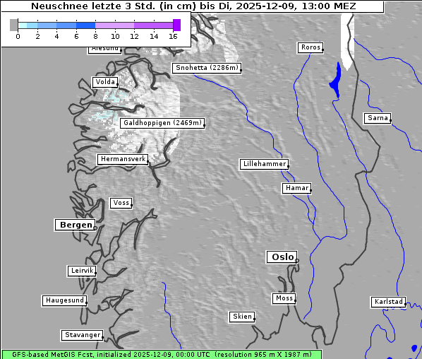 Neuschnee, 9. 12. 2025