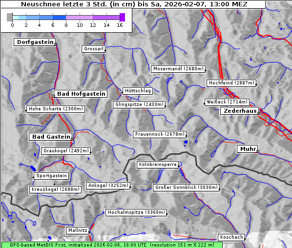 Neuschnee, 7. 2. 2026