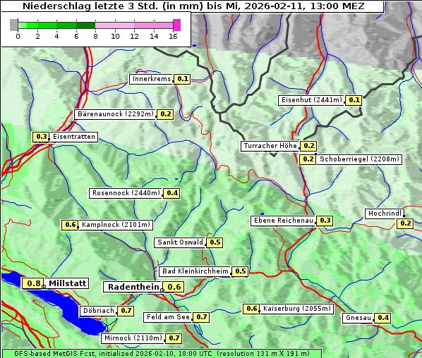 Niederschlag, 11. 2. 2026