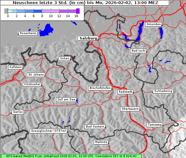 Neuschnee, 2. 2. 2026