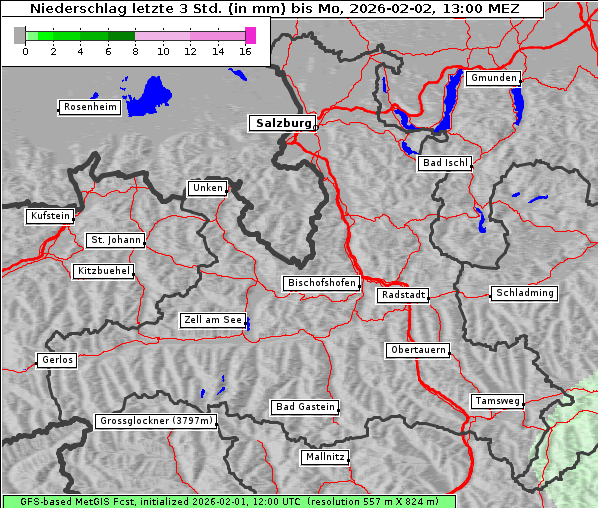 Niederschlag, 2. 2. 2026