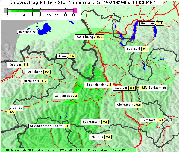 Niederschlag, 5. 2. 2026