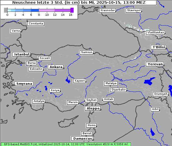 Neuschnee, 15. 10. 2025