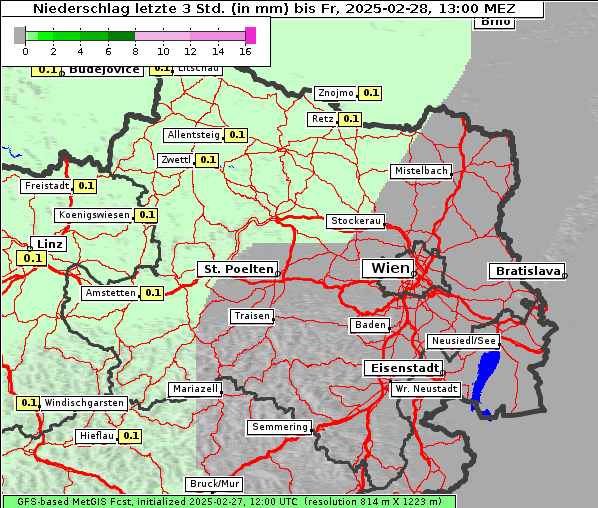 Niederschlag, 28. 2. 2025