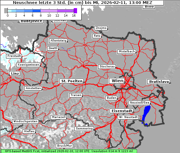 Neuschnee, 11. 2. 2026