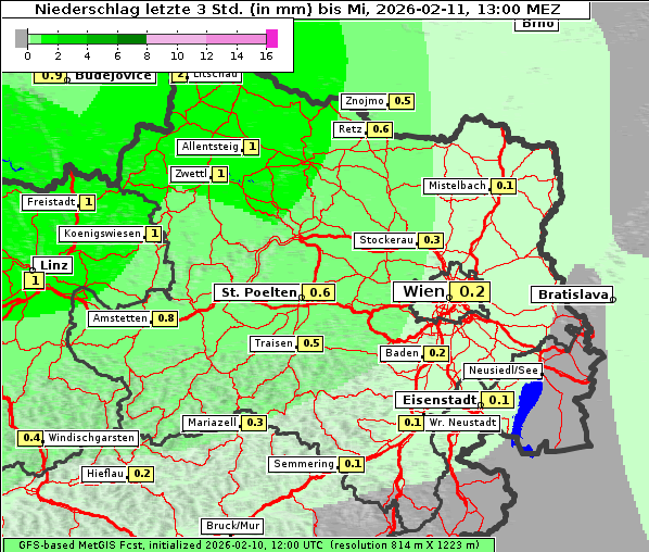 Niederschlag, 11. 2. 2026
