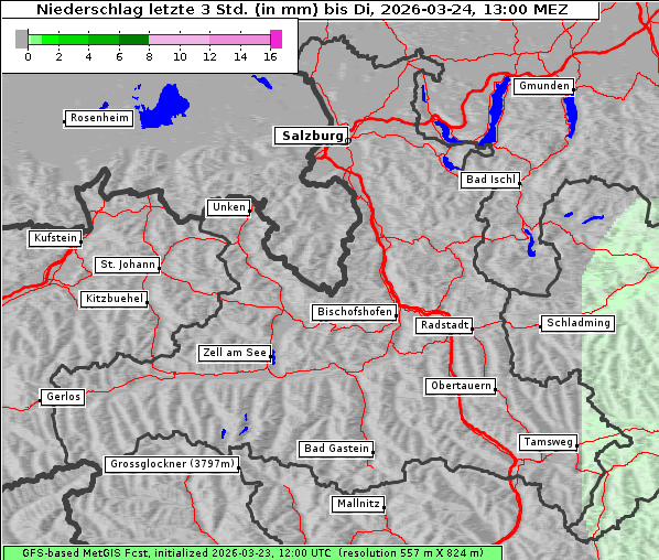 Niederschlag, 24. 3. 2026