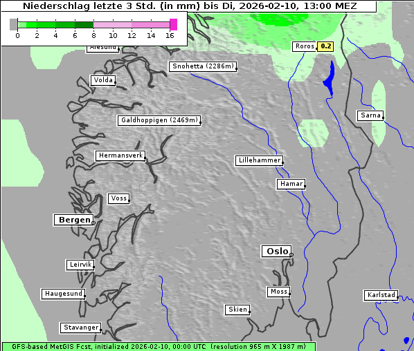 Niederschlag, 10. 2. 2026