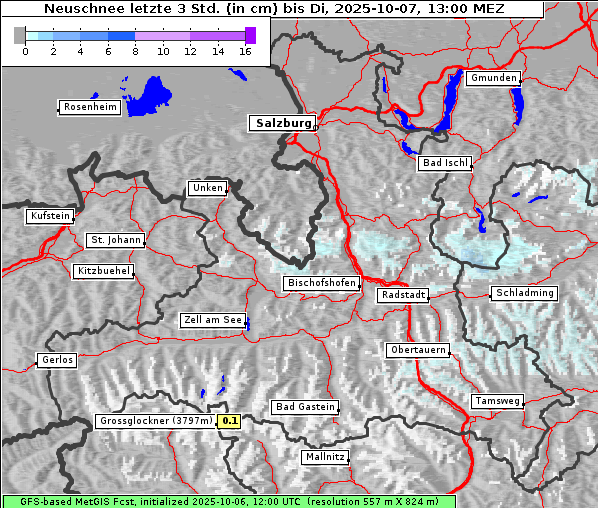 Neuschnee, 7. 10. 2025