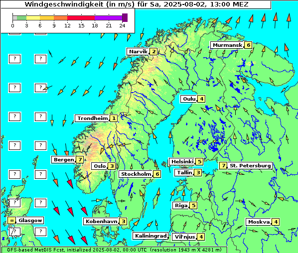 Wind, 2. 8. 2025