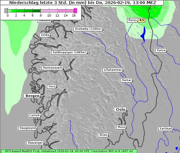 Niederschlag, 19. 2. 2026