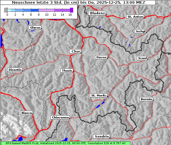 Neuschnee, 25. 12. 2025