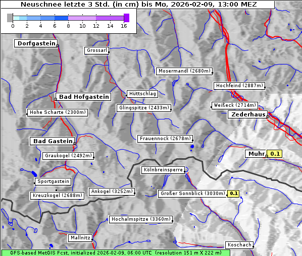 Neuschnee, 9. 2. 2026