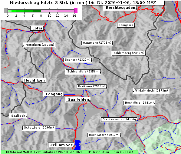 Niederschlag, 6. 1. 2026