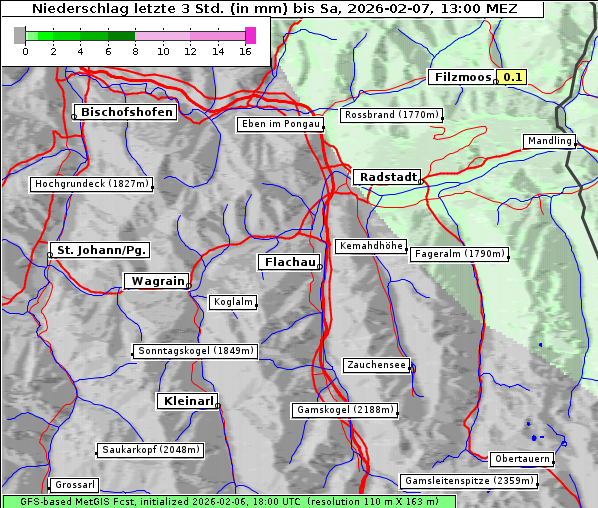 Niederschlag, 7. 2. 2026