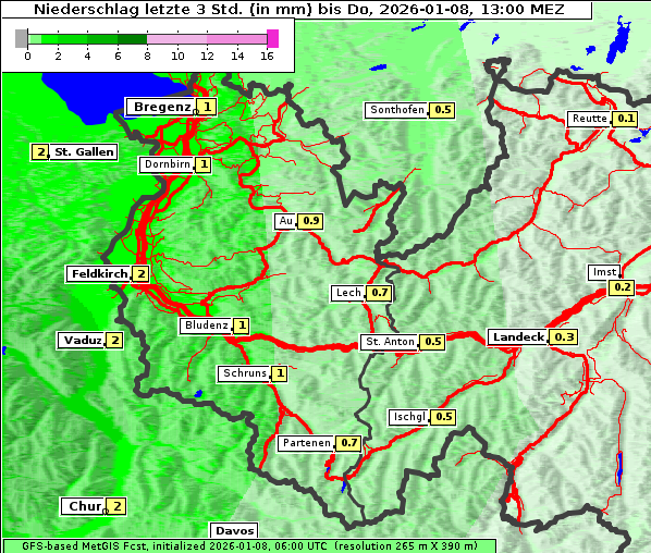 Niederschlag, 8. 1. 2026