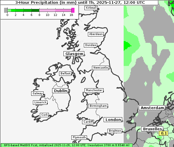 Niederschlag, 27. 11. 2025