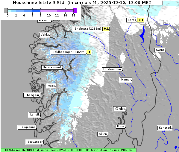 Neuschnee, 10. 12. 2025