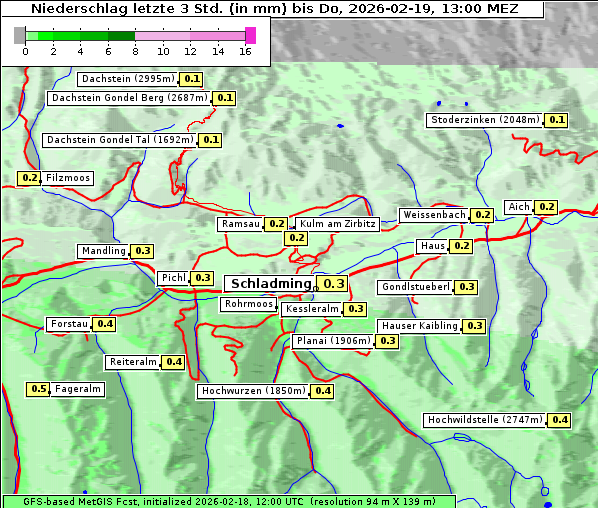 Niederschlag, 19. 2. 2026
