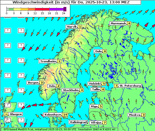 Wind, 23. 10. 2025