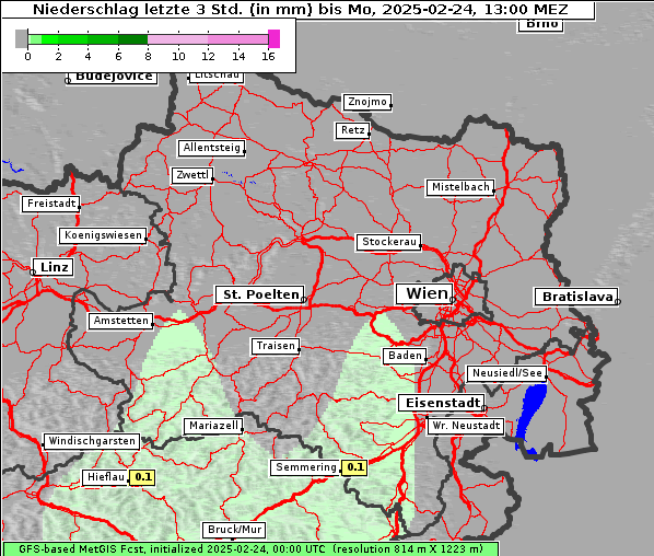 Niederschlag, 24. 2. 2025