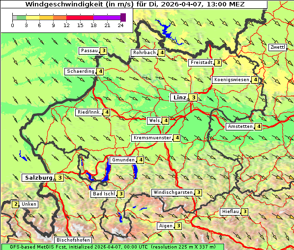 Wind, 7. 4. 2026