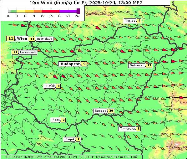 Wind, 24. 10. 2025