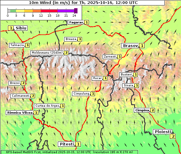 Wind, 16. 10. 2025