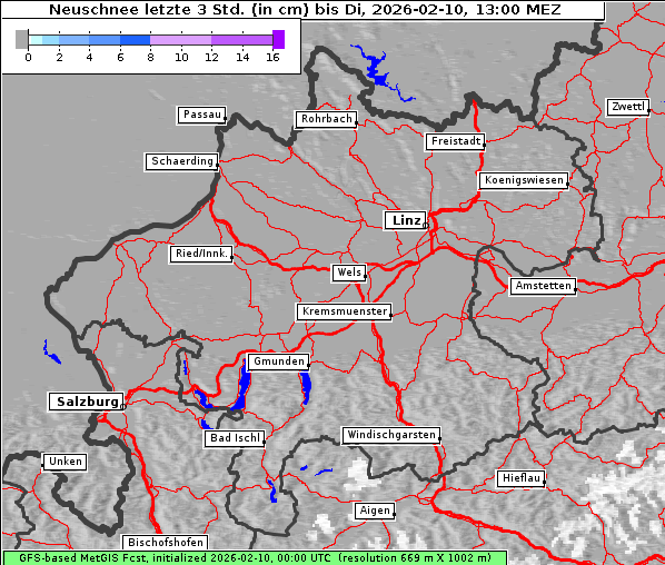 Neuschnee, 10. 2. 2026
