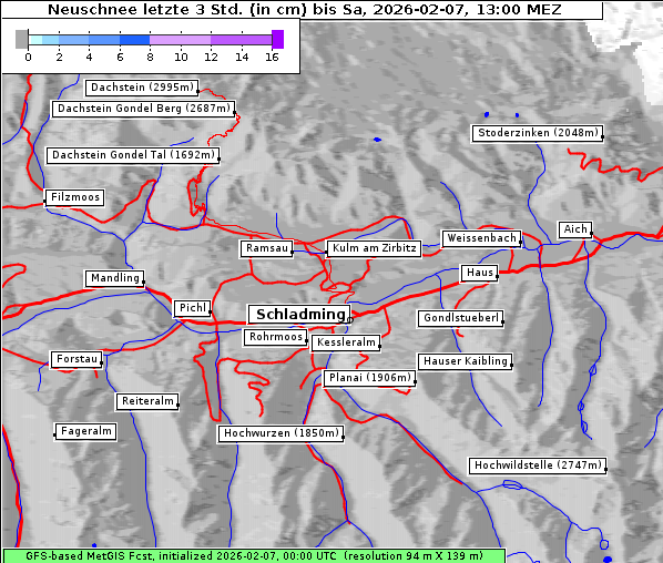 Neuschnee, 7. 2. 2026