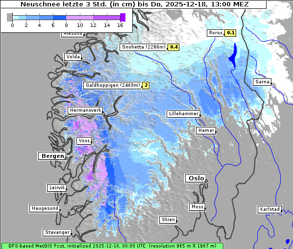Neuschnee, 18. 12. 2025