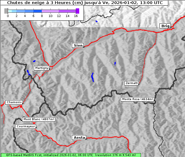 Neuschnee, 2. 1. 2026