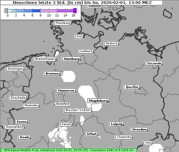Neuschnee, 1. 2. 2026