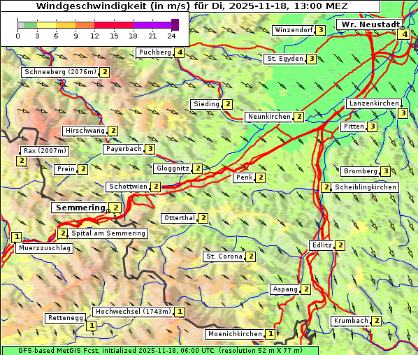 Wind, 18. 11. 2025