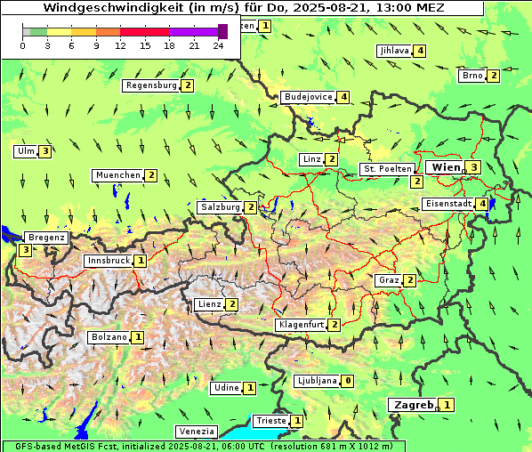 Wind, 21. 8. 2025