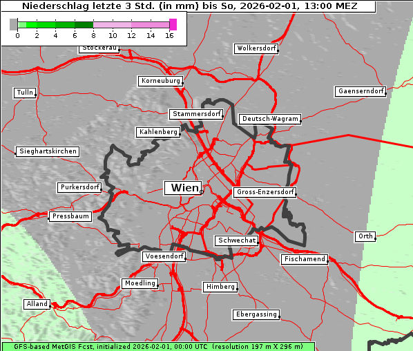 Niederschlag, 1. 2. 2026