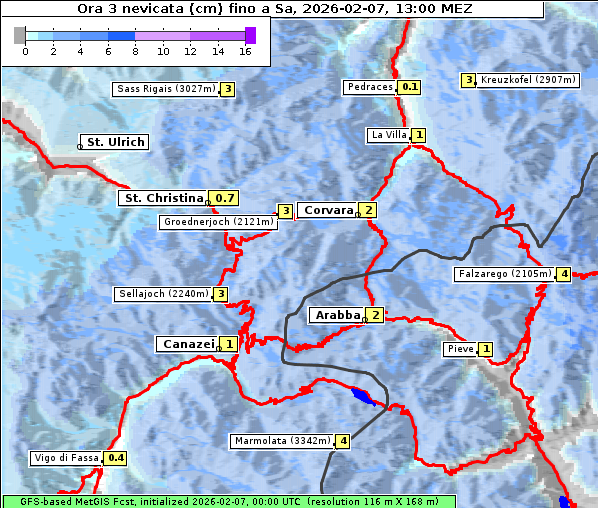 Neuschnee, 7. 2. 2026