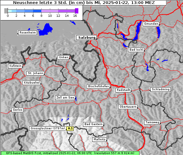 Neuschnee, 22. 1. 2025