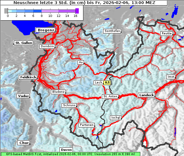 Neuschnee, 6. 2. 2026